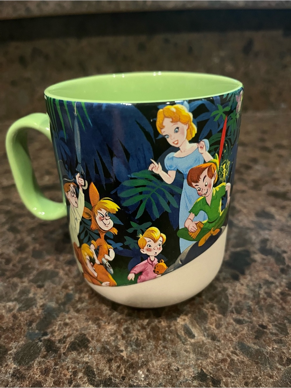 Peter Pan Character Ceramic Mug by Disney